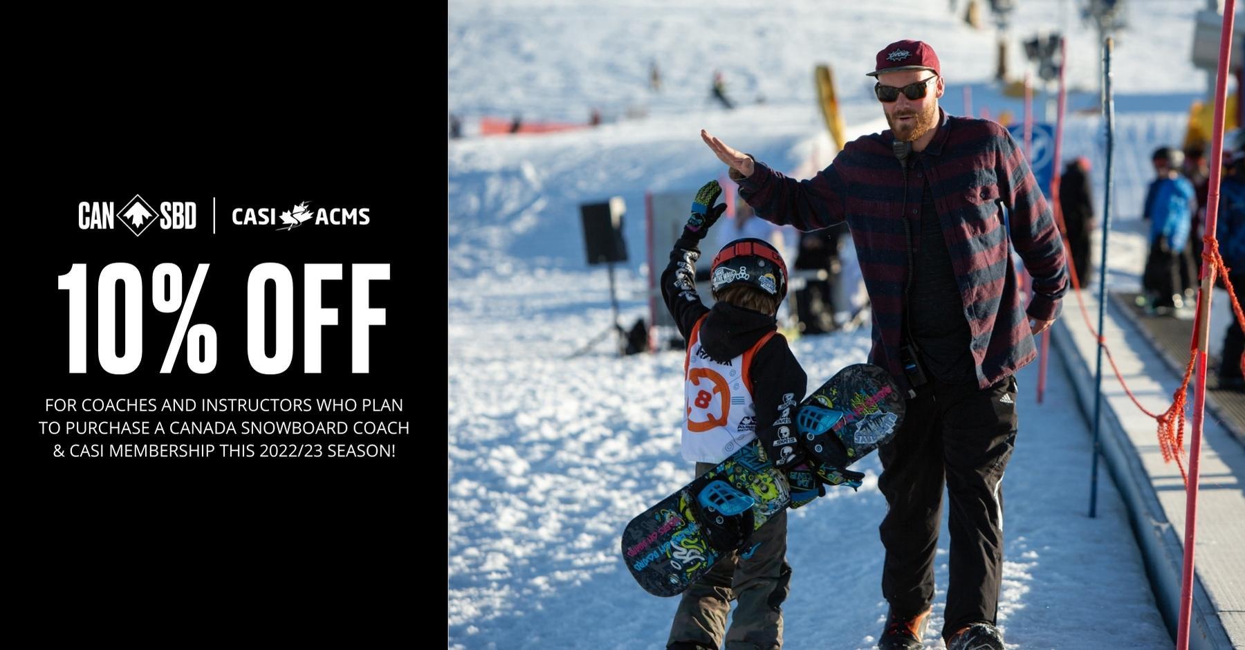 CASI Instructors Canada Snowboard